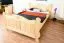 Kinderbett / Jugendbett Kiefer massiv Vollholz natur 91, inkl. Lattenrost - 140 x 200 cm (B x L)