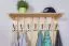 Garderobe Kiefer massiv Vollholz natur Junco 354 – Abmessungen: 60 x 80 x 29 cm H x B x T)