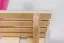 Garderobe Kiefer massiv Vollholz natur Junco 354 – Abmessungen: 60 x 80 x 29 cm H x B x T)