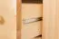 Schuhkipper Kiefer Holz massiv, Farbe: Natur 98x72x29 cm, Schuhschrank Schuhkommode