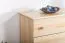 Kommode Kiefer massiv Vollholz natur 001 - Abmessung 80  x 80  x 42 cm (H x B x T)