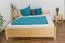 Bett Kiefer 180 x 200 cm Natur