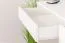 Schreibtisch Beja 01, Farbe: Weiß - 75 x 120 x 55 cm (H x B x T)