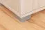 Kommode Camprodon 03, Farbe: Eiche Weiß - 95 x 50 x 37 cm (H x B x T)