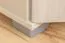Kommode Camprodon 03, Farbe: Eiche Weiß - 95 x 50 x 37 cm (H x B x T)