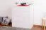 Jugendzimmer - Kommode Alard 05, Farbe: Weiß - Abmessungen: 94 x 80 x 40 cm (H x B x T)