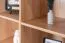 Kommode 27, Farbe: Buche / Weiß - 134 x 86 x 37 cm (H x B x T)