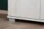 Kommode Camprodon 03, Farbe: Eiche Weiß - 95 x 50 x 37 cm (H x B x T)
