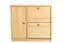 Schuhschrank Kiefer Holz massiv, Farbe: Natur 80x90x30 cm