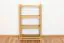 Schuhregal Buche Vollholz massiv Erlefarben Junco 223 - Abmessungen: 100 x 58 x 28 cm (H x B x T)