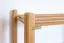 Schuhregal Buche Vollholz massiv Erlefarben Junco 223 - Abmessungen: 100 x 58 x 28 cm (H x B x T)