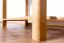 Schuhregal Buche Vollholz massiv Erlefarben Junco 223 - Abmessungen: 100 x 58 x 28 cm (H x B x T)