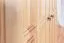 Kleiderschrank Holz natur