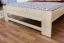 Kinderbett / Jugendbett Buche massiv Vollholz natur 110, inkl. Lattenrost - 140 x 200 cm (B x L)