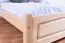 Buche Massivholz Bettgestell 180 x 200 cm Natur