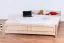 Buche Massivholz Bettgestell 180 x 200 cm Natur