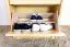 Massivholz-Schuhschrank, Farbe: Natur 80x58x30 cm