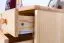 Schuhschrank Kiefer Holz massiv, Farbe: Natur 80x90x40 cm