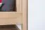 Kinderbett / Jugendbett  Buche massiv Vollholz natur 107, inkl. Lattenrost - 80 x 200 cm (B x L)