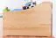 Bettgestell Kiefer 90 x 200 cm Natur