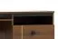 Büro Komplett - Set C Mojokerto, 5-teilig, Farbe: Walnuss / Schwarz
