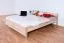 Buche Massivholz Bettgestell 180 x 200 cm Natur