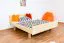 Buche Massivholz Bettgestell 160 x 200 cm Natur