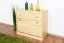 Schuhschrank Holz natur