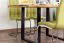 Esstisch Wooden Nature 411 Eiche massiv geölt, Tischplatte rustikal - 140 x 90 cm (B x T)
