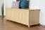 Truhe Kiefer massiv Vollholz natur 179 – Abmessung: 50 x 154 x 46 cm (H x B x T)