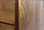 Schreibtisch Kiefer massiv Vollholz Eichefarben 003 - Abmessung 74 x 136 x 55 (H x B x T)