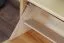 Schuhschrank Kiefer Holz massiv, Farbe: Natur 45x72x29 cm