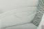 Einzelbett/ Gästebett Kiefer massiv Vollholz weiß lackiert 82, inkl. Lattenrost - 100 x 200 cm (B x L)