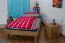 Bett 100 x 200 cm Kernbuche geölt