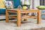 Couchtisch Kernbuche Massivholz Farbe: Natur 50x80x80 cm Wohnzimmermöbel Wohnzimmereinrichtung