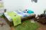 Futonbett Kiefer 120 x 200 cm Nuss