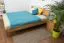 Futonbett Eiche 180 x 200 cm geölt