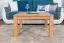 Couchtisch Kernbuche Massivholz Farbe: Natur 45x80x80 cm Wohnzimmermöbel Wohnzimmereinrichtung