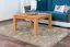 Couchtisch Kernbuche Massivholz Farbe: Natur 45x80x80 cm Wohnzimmermöbel Wohnzimmereinrichtung