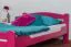 Bettgestell Buche 120 x 200 cm Rosa