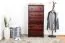 Kommode Kiefer massiv Vollholz Walnussfarben Junco 141 - Abmessungen: 123 x 60 x 42 cm (H x B x T)