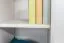 Kommode Kiefer massiv Vollholz weiß lackiert 031 - Abmessung  122 x 40 x 47 cm (H x B x T)
