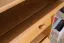 Schuhschrank Kiefer Vollholz massiv Erlefarben Junco 221 - 80 x 72 x 40 cm (H x B x T)