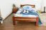 Buche Holzbett 120 x 200 cm Kirsche
