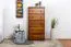 Kommode Kiefer massiv Vollholz Eichefarben Rustikal Junco 141 - Abmessungen: 123 x 60 x 42 cm (H x B x T)