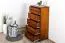 Kommode Kiefer massiv Vollholz Eichefarben Rustikal Junco 141 - Abmessungen: 123 x 60 x 42 cm (H x B x T)