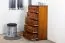 Kommode Kiefer massiv Vollholz Eichefarben Rustikal Junco 141 - Abmessungen: 123 x 60 x 42 cm (H x B x T)