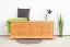 Truhe Holztruhe Kiefer massiv Vollholz Erlefarben 180 – 50 x 120 x 48 cm (H x B x T), Sitztruhe