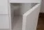 Schuhschrank massiv weiß