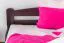 Bett 140 x 200 cm Buche Schokobraun